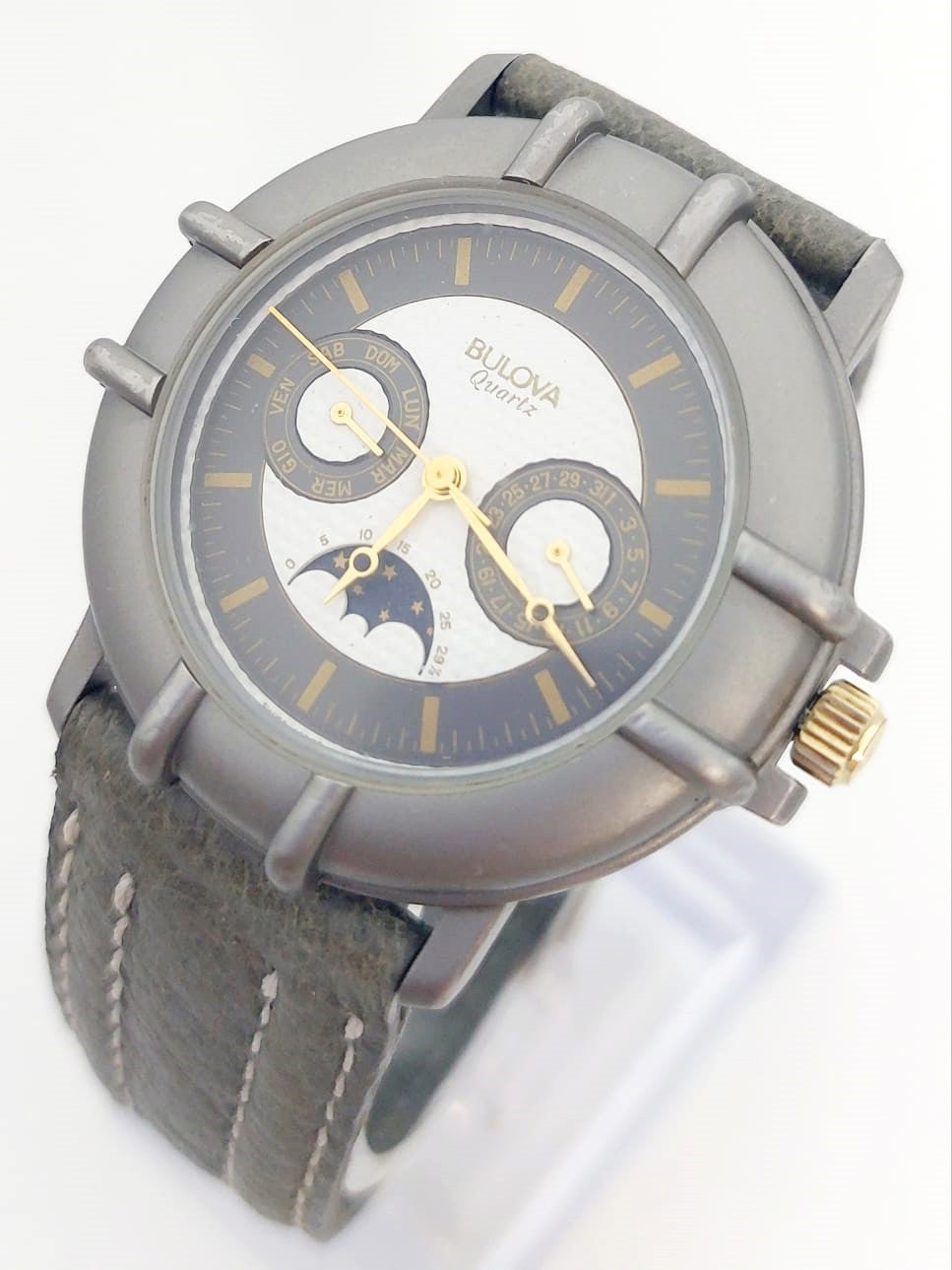 Vintage Bulova Navi star full date watch