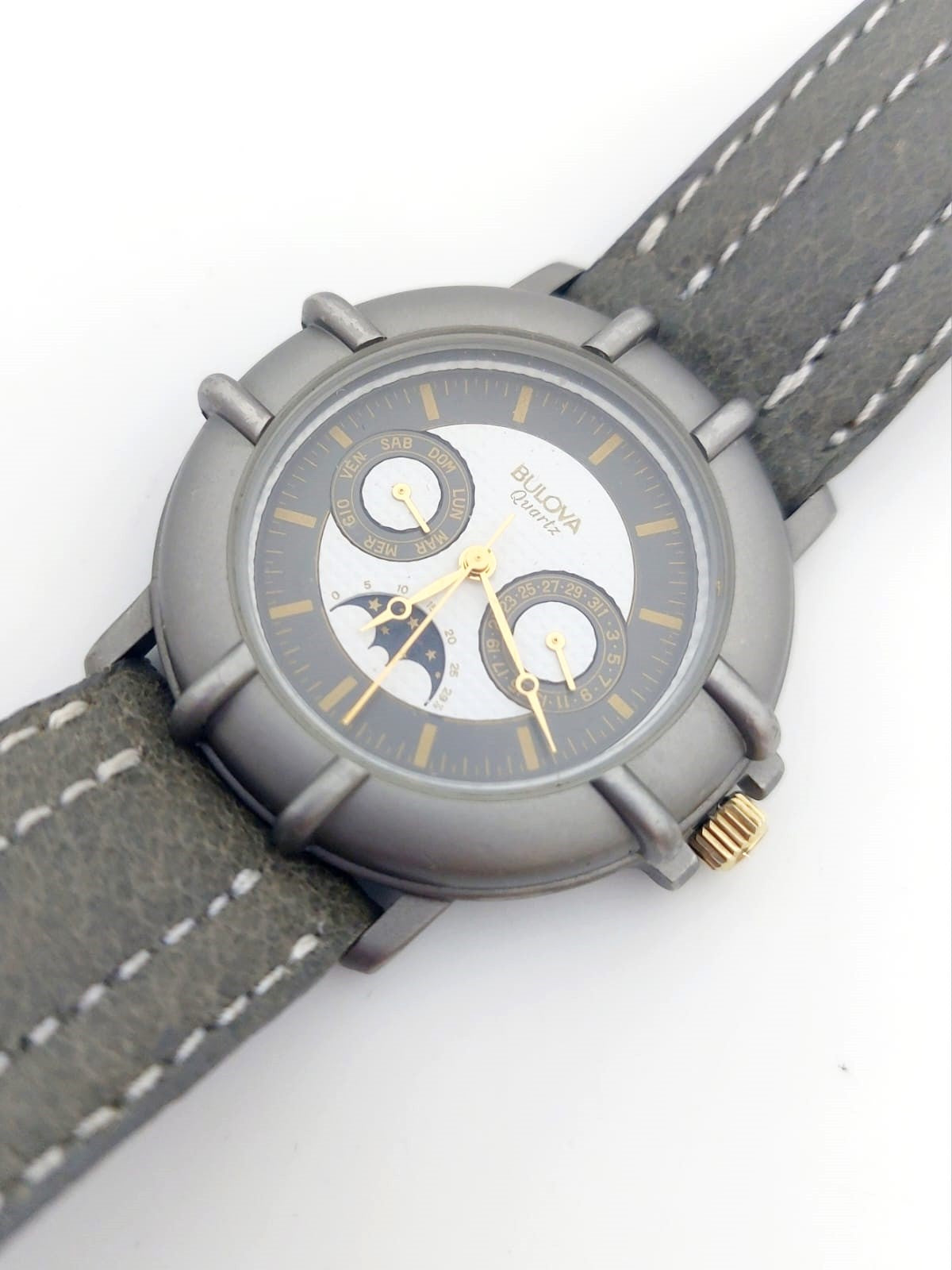 Vintage Bulova Navi star full date watch
