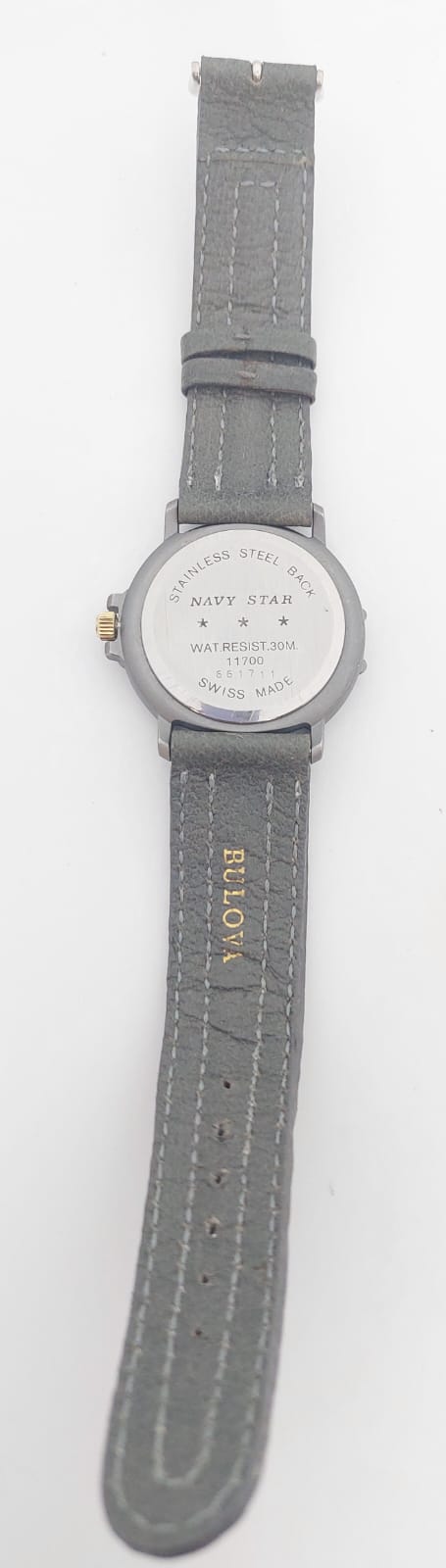 Vintage Bulova Navi star full date watch