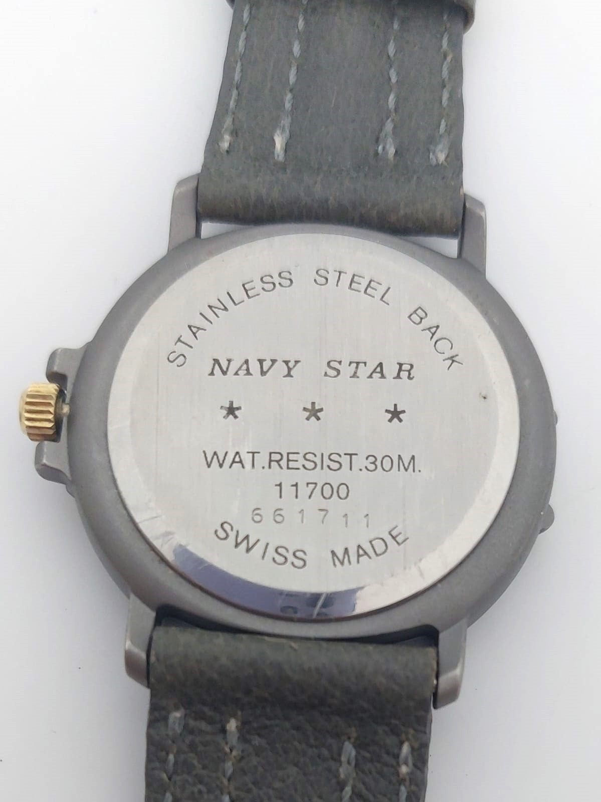 Vintage Bulova Navi star full date watch