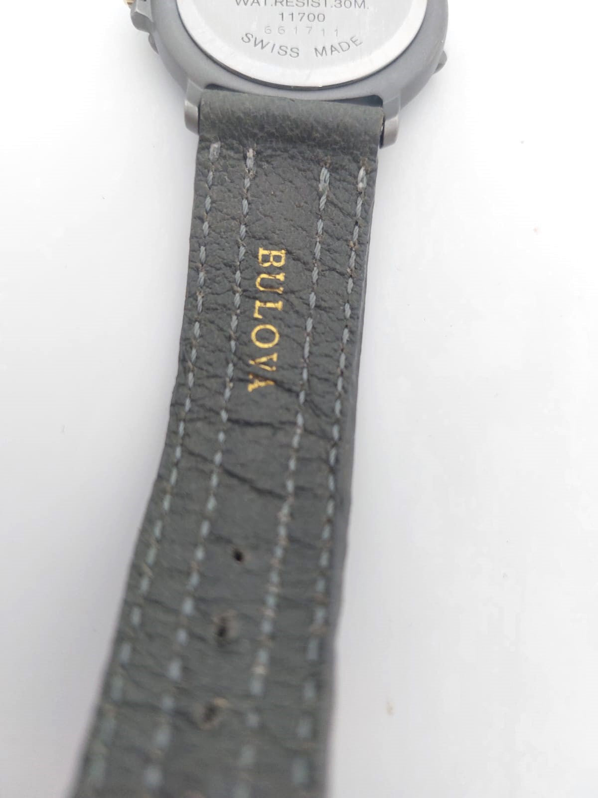 Vintage Bulova Navi star full date watch