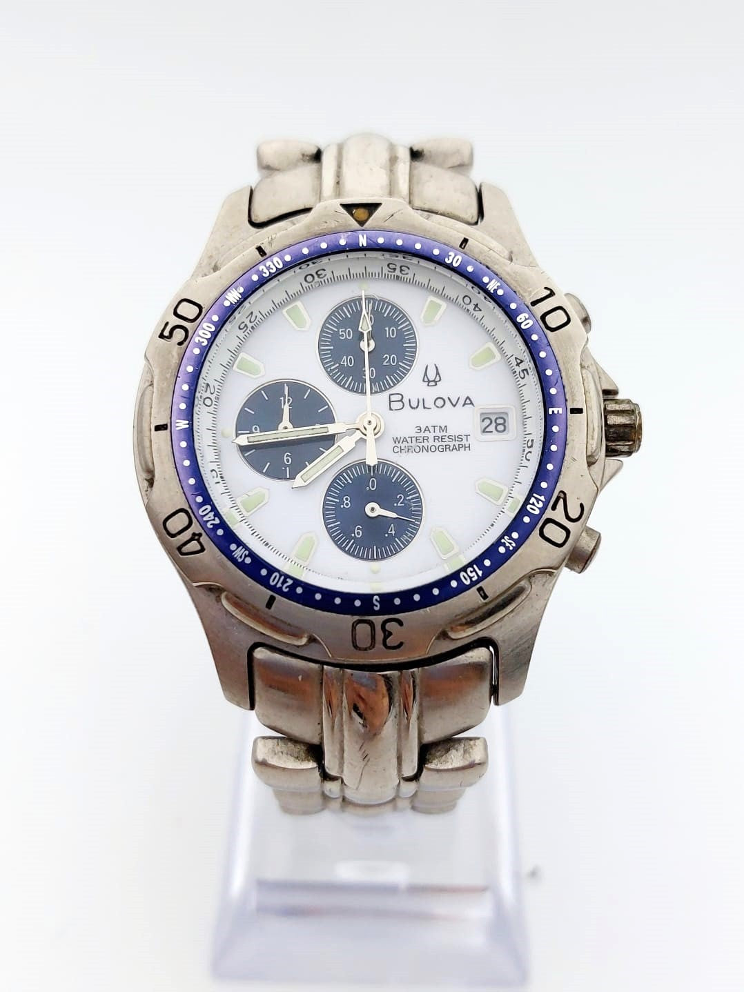 Bulova Chronograph quartz watch