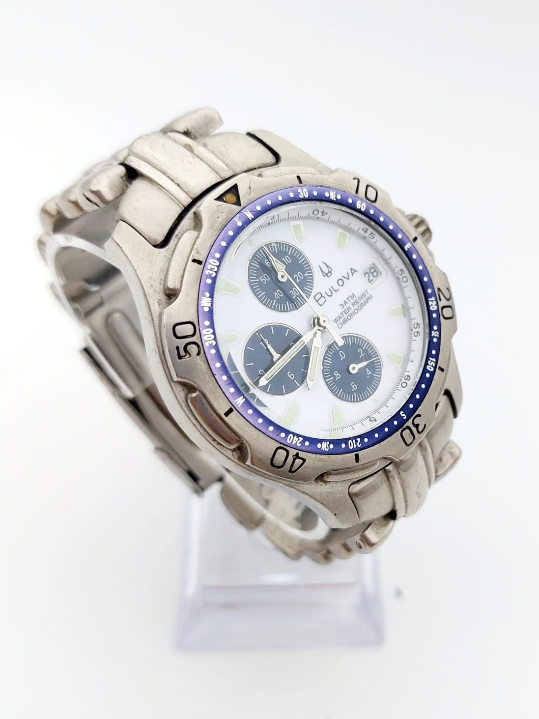 Bulova Chronograph quartz watch