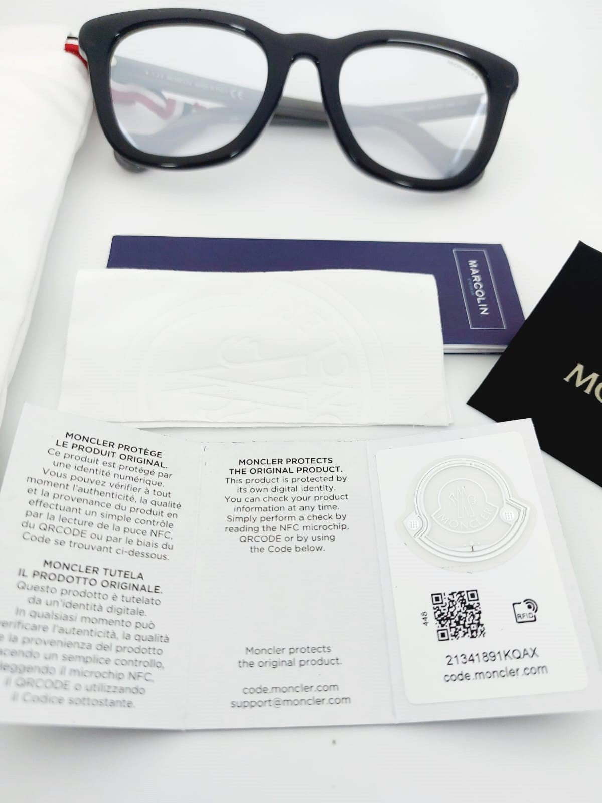 SUNGLASSES MONCLER - ML 0118 20A PHOTOCHROMIC