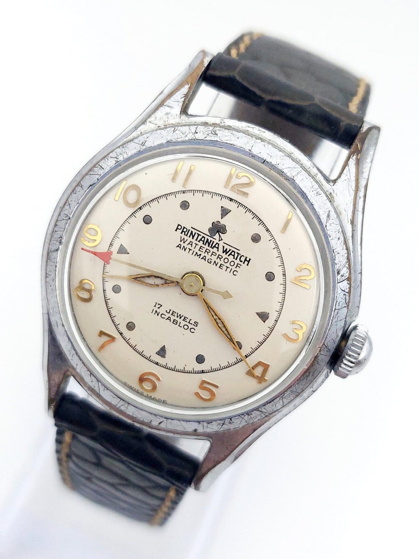 Vintage Printania Watch - 17 jewels incabloc
