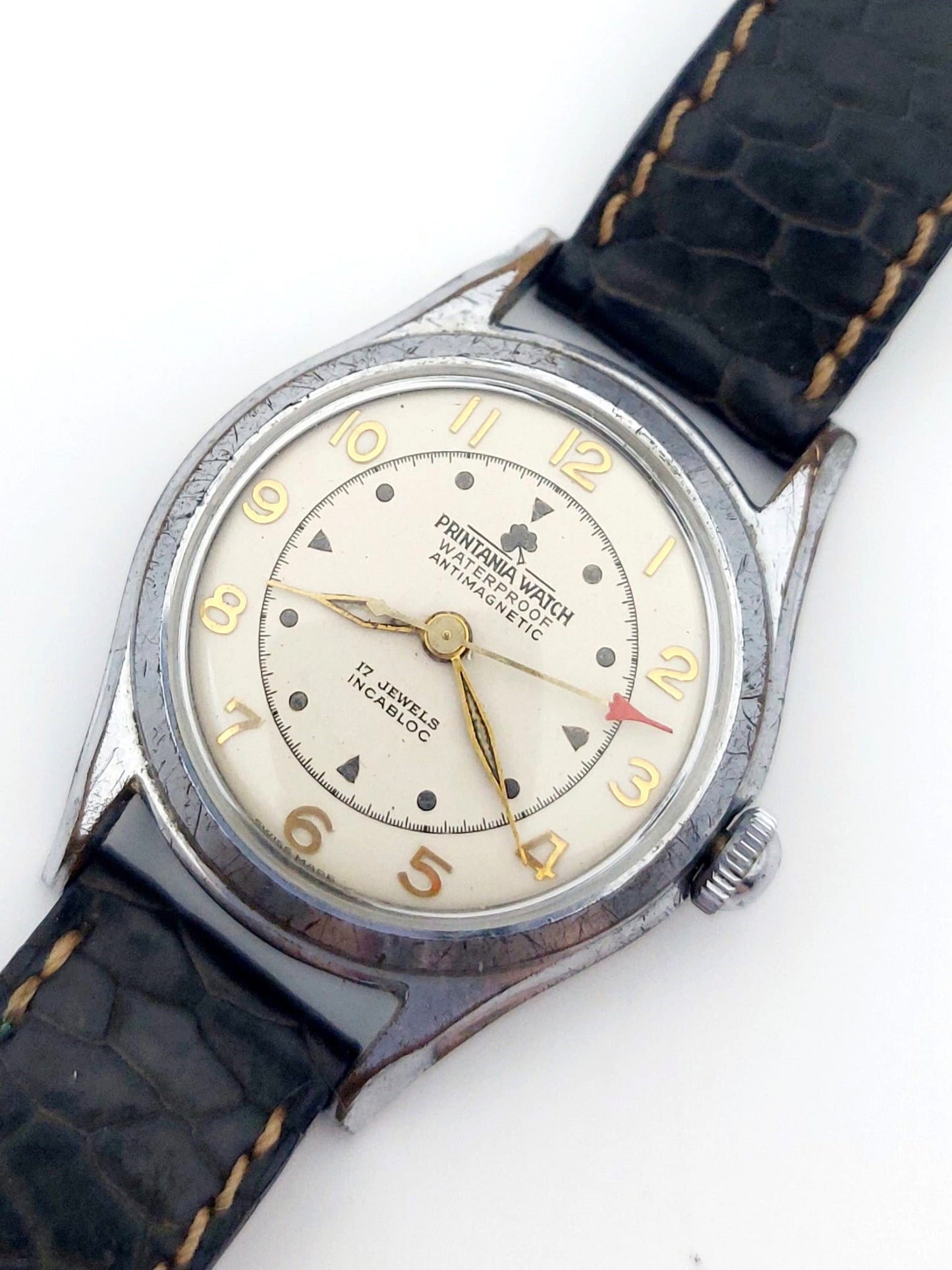 Vintage Printania Watch - 17 jewels incabloc