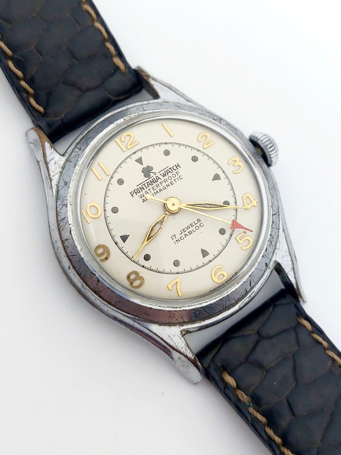 Vintage Printania Watch - 17 jewels incabloc