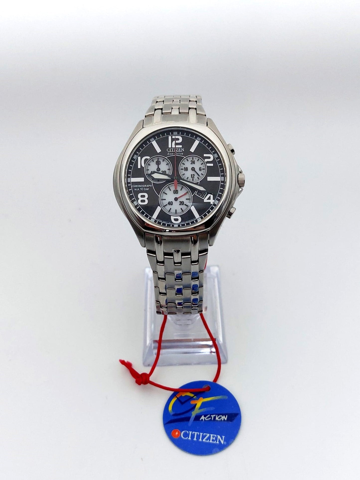 Citizen - Action - Eco-drive Chronograph - Senza Prezzo di Riserva - AT0220-59F - Uomo - 2000-2010