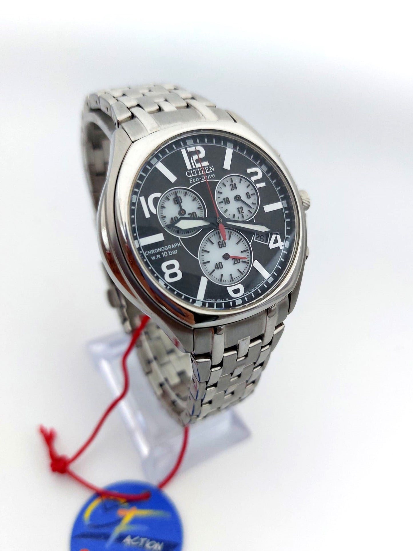 Citizen - Action - Eco-drive Chronograph - Senza Prezzo di Riserva - AT0220-59F - Uomo - 2000-2010