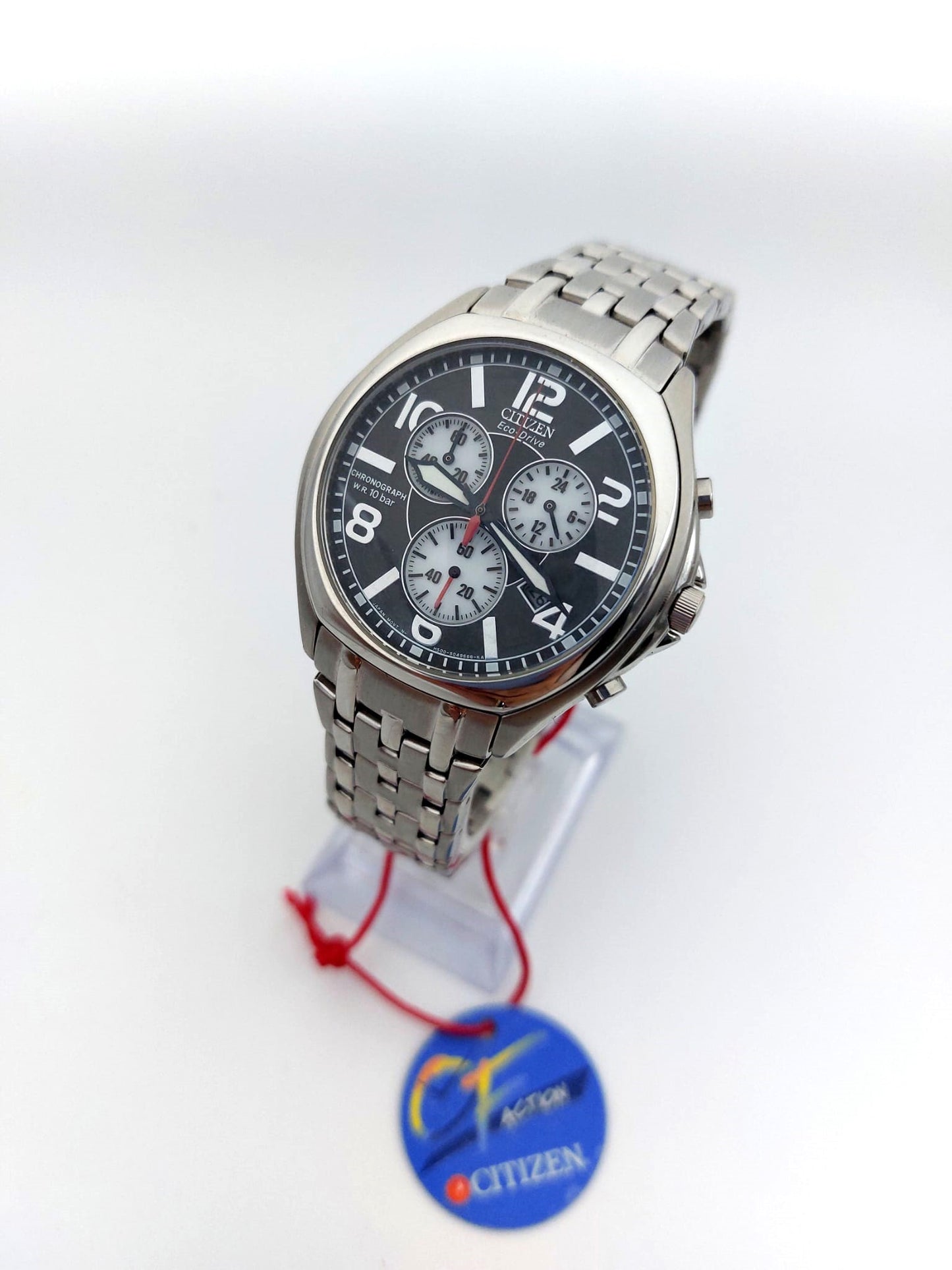 Citizen - Action - Eco-drive Chronograph - Senza Prezzo di Riserva - AT0220-59F - Uomo - 2000-2010