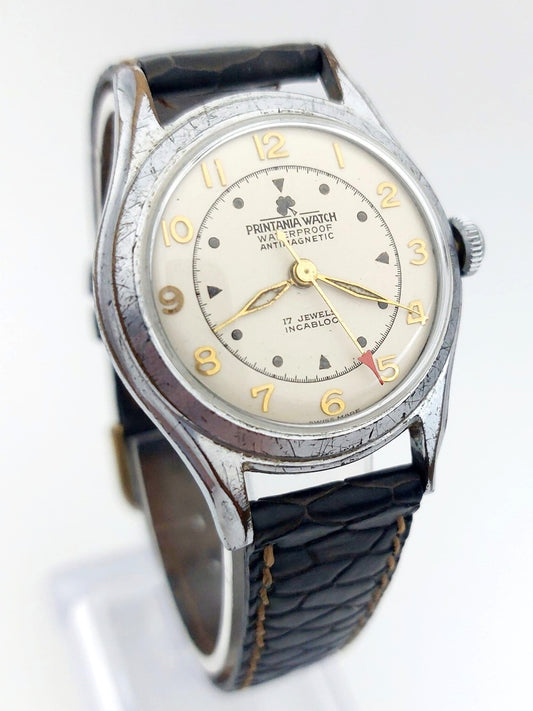 Vintage Printania Watch - 17 jewels incabloc