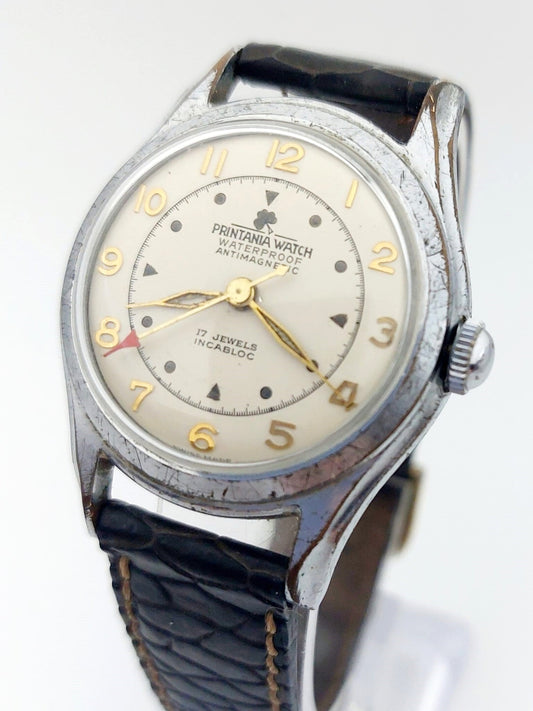 Vintage Printania Watch - 17 jewels incabloc