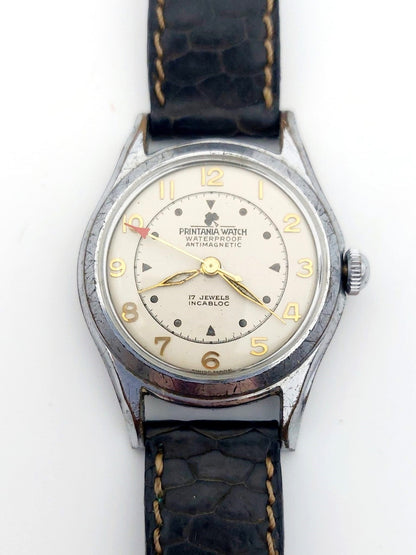 Vintage Printania Watch - 17 jewels incabloc
