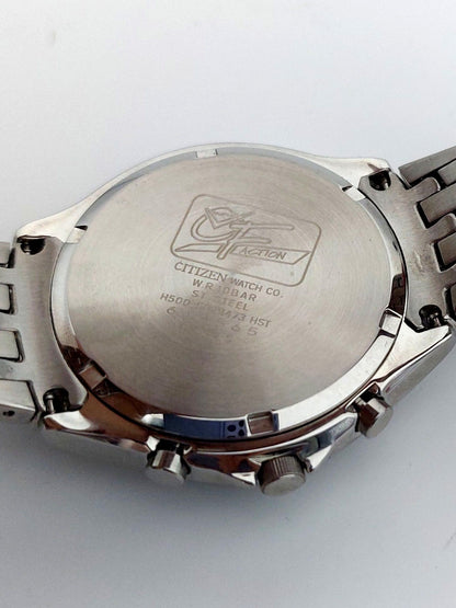 Citizen - Action - Eco-drive Chronograph - Senza Prezzo di Riserva - AT0220-59F - Uomo - 2000-2010